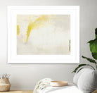 Yellow Lux II by Sue Jachimiec on GIANT ART - yellow abstract