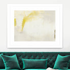 Yellow Lux II by Sue Jachimiec on GIANT ART - yellow abstract