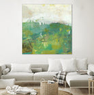 Twink by Sue Jachimiec on GIANT ART - green abstract