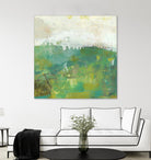 Twink by Sue Jachimiec on GIANT ART - green abstract