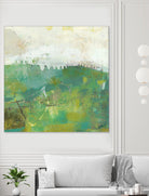 Twink by Sue Jachimiec on GIANT ART - green abstract