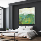 Twink by Sue Jachimiec on GIANT ART - green abstract