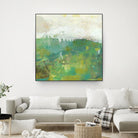 Twink by Sue Jachimiec on GIANT ART - green abstract