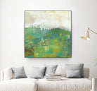 Twink by Sue Jachimiec on GIANT ART - green abstract