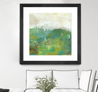 Twink by Sue Jachimiec on GIANT ART - green abstract