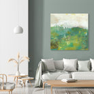 Twink by Sue Jachimiec on GIANT ART - green abstract