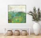 Twink by Sue Jachimiec on GIANT ART - green abstract