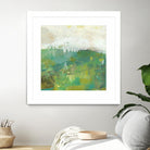 Twink by Sue Jachimiec on GIANT ART - green abstract