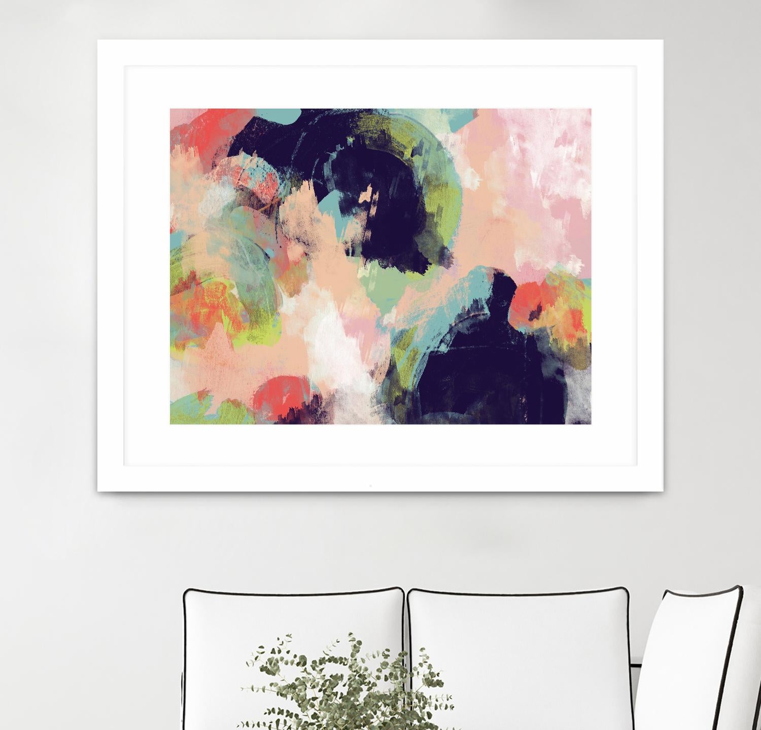 Vibrant Spring I by Studio W on GIANT ART - pink abstract