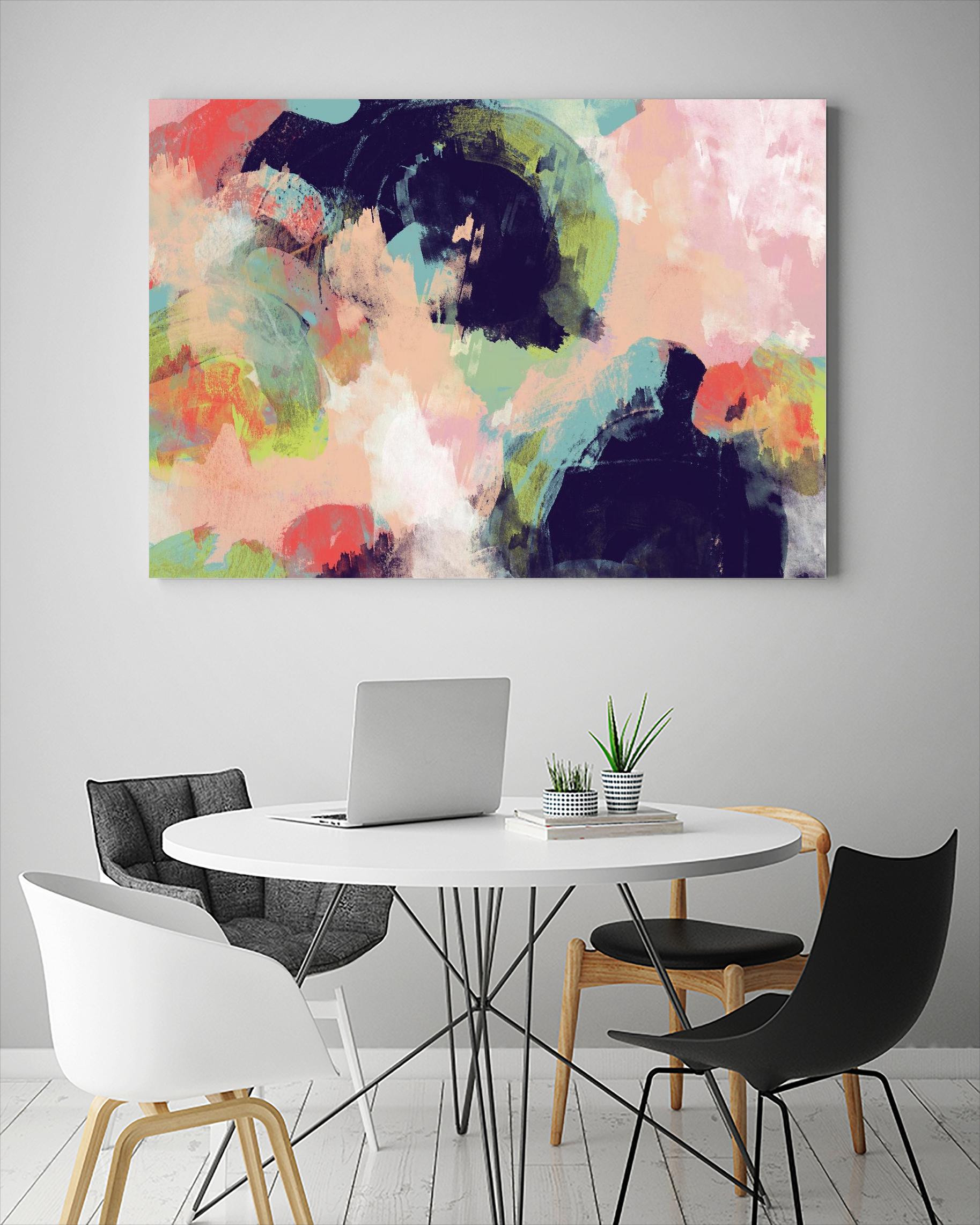 Vibrant Spring I by Studio W on GIANT ART - pink abstract