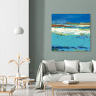 Aisle of White by Janet Bothne on GIANT ART - blue abstract