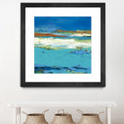 Aisle of White by Janet Bothne on GIANT ART - blue abstract