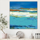 Aisle of White by Janet Bothne on GIANT ART - blue abstract