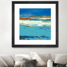 Aisle of White by Janet Bothne on GIANT ART - blue abstract