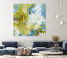 Sunday's Promise by Janet Bothne on GIANT ART - yellow abstract