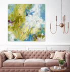 Sunday's Promise by Janet Bothne on GIANT ART - yellow abstract