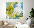 Sunday's Promise by Janet Bothne on GIANT ART - yellow abstract