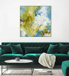 Sunday's Promise by Janet Bothne on GIANT ART - yellow abstract