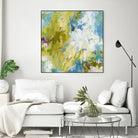 Sunday's Promise by Janet Bothne on GIANT ART - yellow abstract