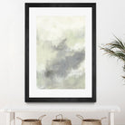 Cloud Impressions II by Jennifer Goldberger on GIANT ART - green abstract