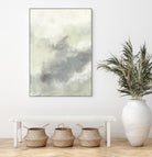 Cloud Impressions II by Jennifer Goldberger on GIANT ART - green abstract