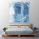Indigo Expression II by Ethan Harper on GIANT ART - blue abstract