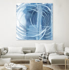 Indigo Expression II by Ethan Harper on GIANT ART - blue abstract