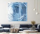 Indigo Expression II by Ethan Harper on GIANT ART - blue abstract