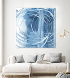 Indigo Expression II by Ethan Harper on GIANT ART - blue abstract