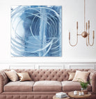 Indigo Expression II by Ethan Harper on GIANT ART - blue abstract