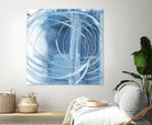 Indigo Expression II by Ethan Harper on GIANT ART - blue abstract