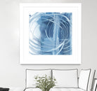 Indigo Expression II by Ethan Harper on GIANT ART - blue abstract