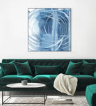 Indigo Expression II by Ethan Harper on GIANT ART - blue abstract