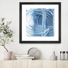 Indigo Expression II by Ethan Harper on GIANT ART - blue abstract