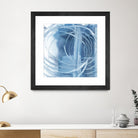 Indigo Expression II by Ethan Harper on GIANT ART - blue abstract