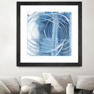 Indigo Expression II by Ethan Harper on GIANT ART - blue abstract