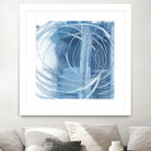 Indigo Expression II by Ethan Harper on GIANT ART - blue abstract