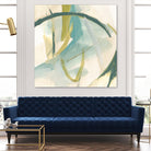 Vertigo Note I by June Erica Vess on GIANT ART - green abstract