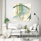 Vertigo Note I by June Erica Vess on GIANT ART - green abstract