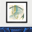 Vertigo Note I by June Erica Vess on GIANT ART - green abstract