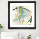 Vertigo Note I by June Erica Vess on GIANT ART - green abstract
