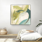 Vertigo Note II by June Erica Vess on GIANT ART - green abstract