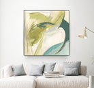 Vertigo Note II by June Erica Vess on GIANT ART - green abstract