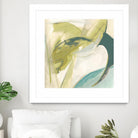 Vertigo Note II by June Erica Vess on GIANT ART - green abstract