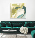 Vertigo Note II by June Erica Vess on GIANT ART - green abstract