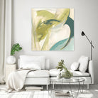 Vertigo Note II by June Erica Vess on GIANT ART - green abstract