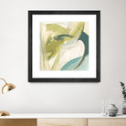 Vertigo Note II by June Erica Vess on GIANT ART - green abstract