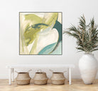 Vertigo Note II by June Erica Vess on GIANT ART - green abstract