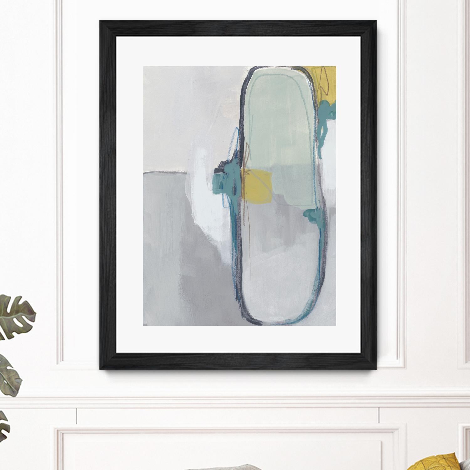 Closed System I by June Erica Vess on GIANT ART - green abstract