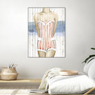 Bygone Bathers II by Grace Popp on GIANT ART - red fashion